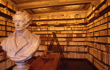 Museo Casa Leopardi, Biblioteca 