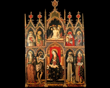 Pietro Alemanno, Madonna col Bambino