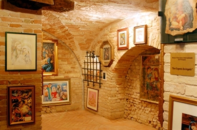 Museo Pinacoteca Internazionale del Presepio, interno