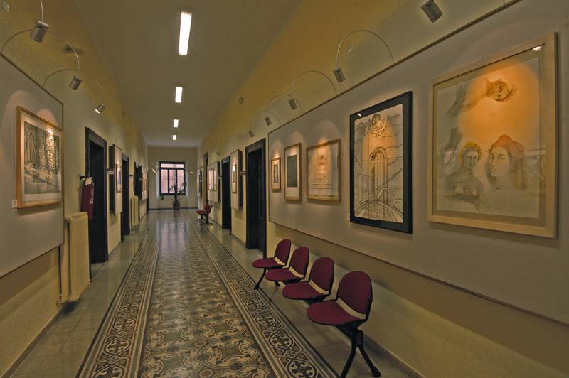 Collezione d'arte contemporanea della Provincia di Pesaro e Urbino, interno