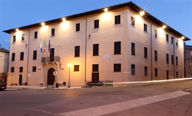 esterno di Palazzo Cassi, sede del Museo