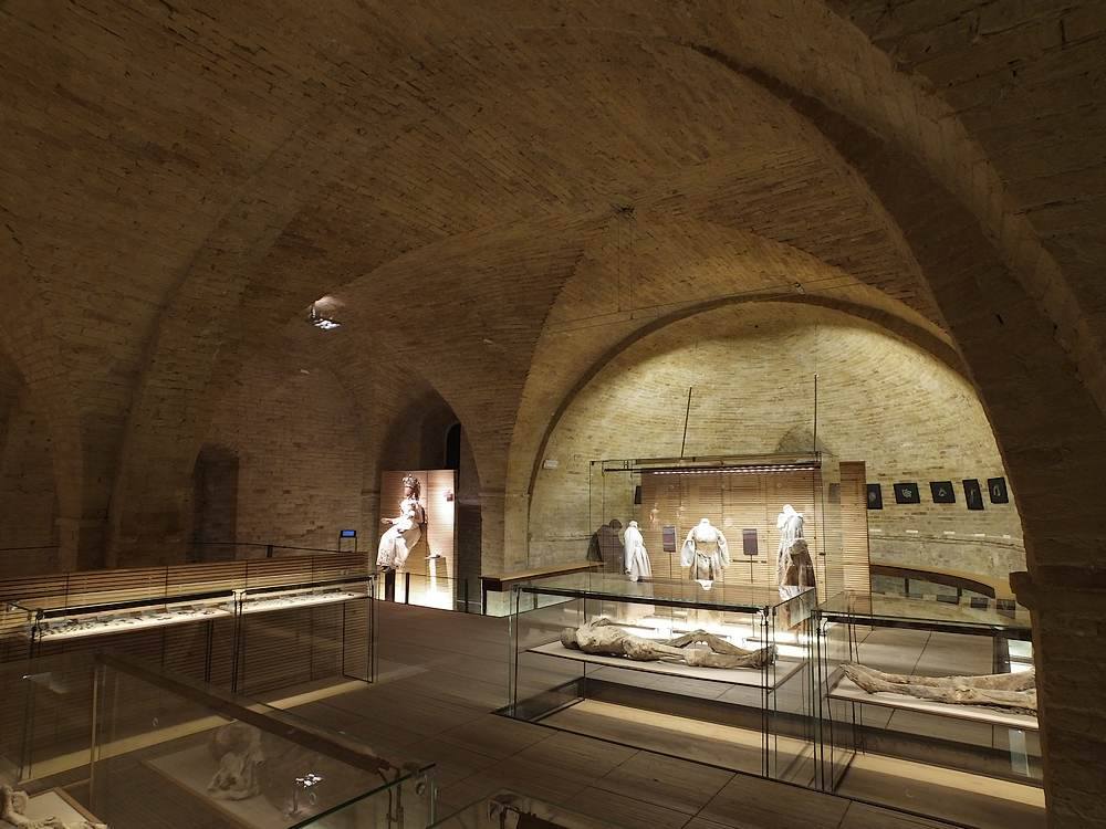 Museo della cripta della chiesa Maria SS. Assunta, interno