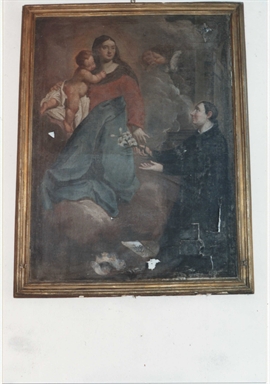 Madonna con bambino tra angeli e San Luigi Gonzaga