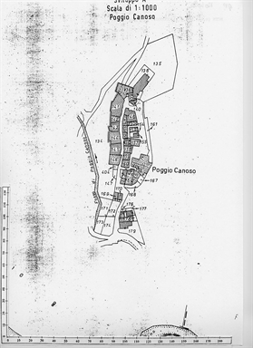 Tratti di cinta muraria con porta