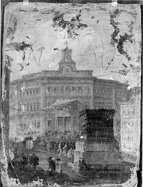 veduta di piazza Montecitorio