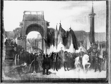 ingresso delle truppe piemontesi in Ascoli