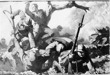 eroica fine del cappellano militare Pacifico Arcangeli di Treia