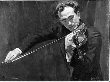 Ritratto di violinista