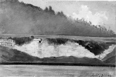 Avanzi della salaria antica