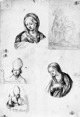 Madonna; Sant'Emidio; martirio di una Santa