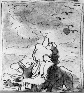 Mosé predica alle folle; fuga in Egitto (?)