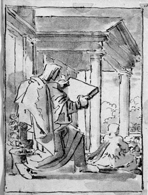 scena di storia romana; cammello e figura maschile in fuga; figura maschile togata