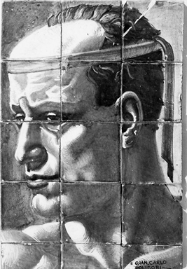 Ritratto di Benito Mussolini