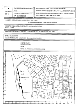 Tratto di mura castellane