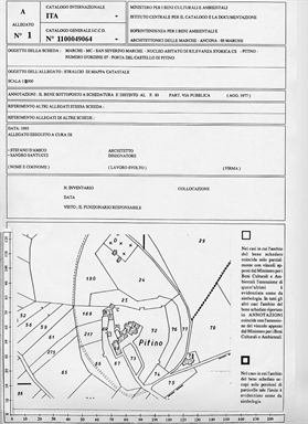 Porta del Castello di Pitino