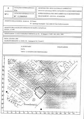 Casa natale di Gian Andrea Lazzarini