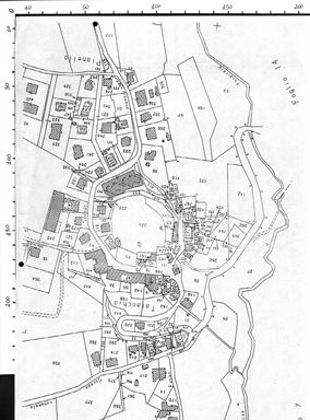 Casa con torre colombaia