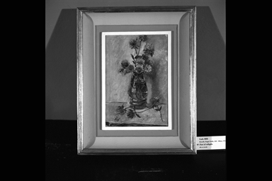 vaso con fiori di trifoglio