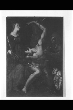 San Sebastiano curato da Irene