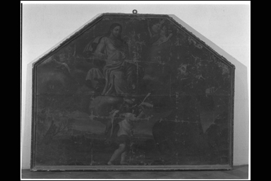 Cristo detta la regola ad un Santo gesuita