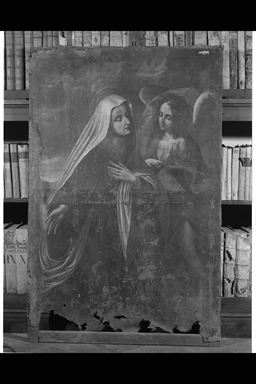Santa Francesca Romana ha la visione del suo angelo custode