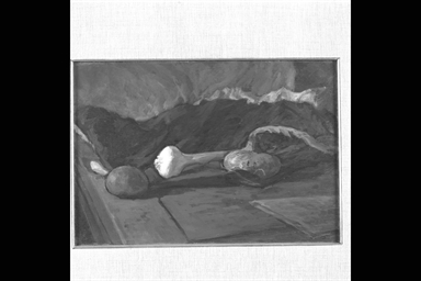 natura morta con cipolle