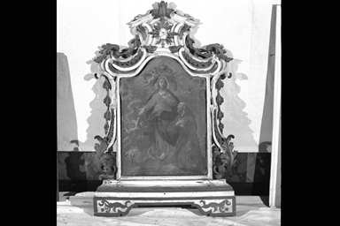 Immacolata Concezione con San Francesco d'Assisi e angeli