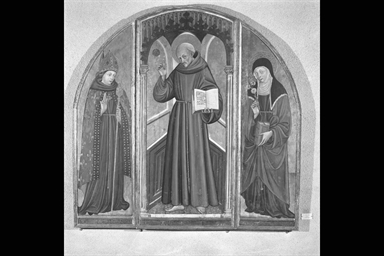 San Ludovico di Tolosa, San Bernardino da Siena, Santa Chiara