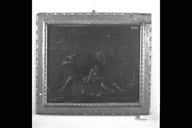 Belisario cieco in abito da mendicante è riconosciuto da un soldato