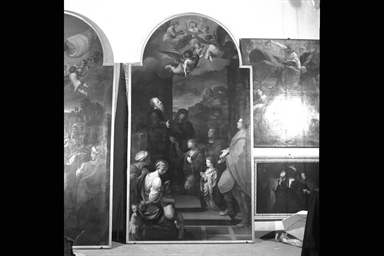 San Benedetto accoglie San Mauro e San Placido fanciulli