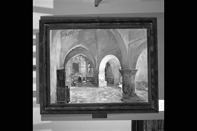 Veduta dell'interno della chiesa di San Lorenzo a Cingoli