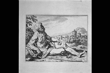 figura maschile distesa