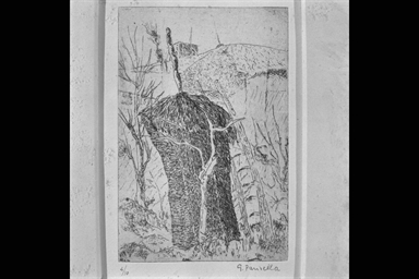 paesaggio con pagliaio