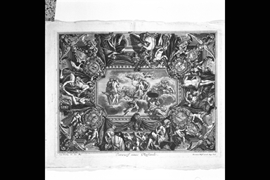 soffitto decorato con trionfo di Venere