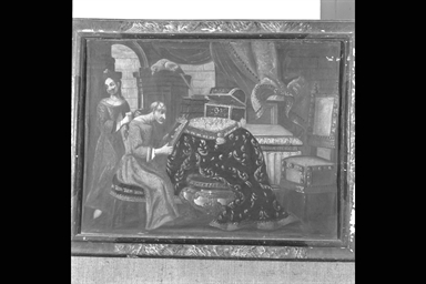 donna anziana allo specchio