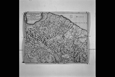 carta geografica del Ducato di Urbino