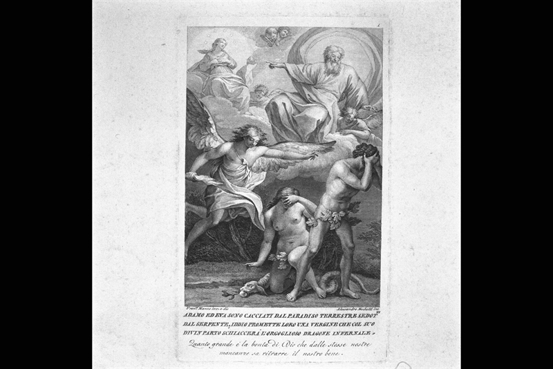 La Cacciata Di Adamo Ed Eva ADAMO ED EVA SONO CACCIATI DAL PARADISO TERRESTRE SEDOTTI DAL SERPENTE