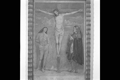 Cristo crocifisso fra San Sebastiano e San Rocco