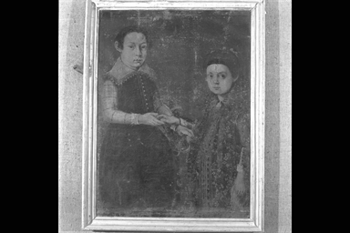 Ritratto di due fanciulli che si tengono per mano