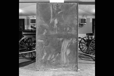 San Sebastiano e San Pietro Martire ricevono la palma del martirio