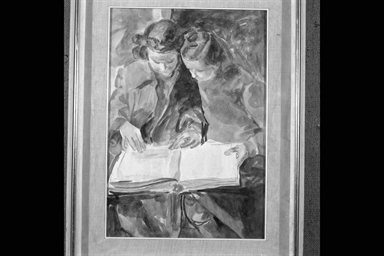 figure di bambine con libro
