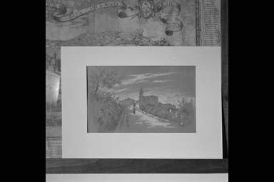 Ingresso a Sirolo nell'Ottocento