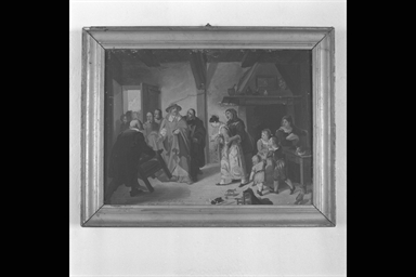 Il Cardinal Borromeo visita Lucia in casa del sarto