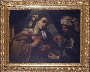 Rebecca riceve doni da Eliezer