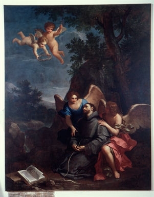 San Francesco vegliato dagli Angeli