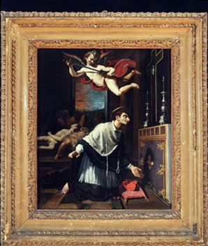 San Carlo Borromeo intercede presso la Madonna contro la peste