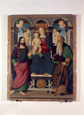 Madonna con Bambino tra San Bartolomeo e Sant'Antonio Abate