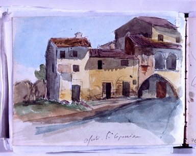 caseggiato di Borgo Solestà in Ascoli Piceno