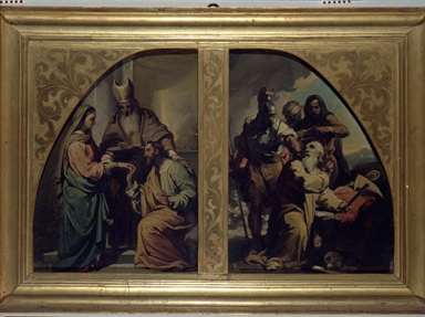 San Biagio sorpreso nella caverna dai sicari