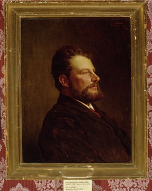 Lo scultore Romolo Del Gobbo